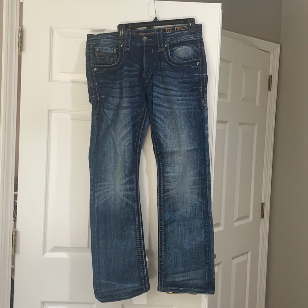 Men’s Rock Revival Jeans size 33